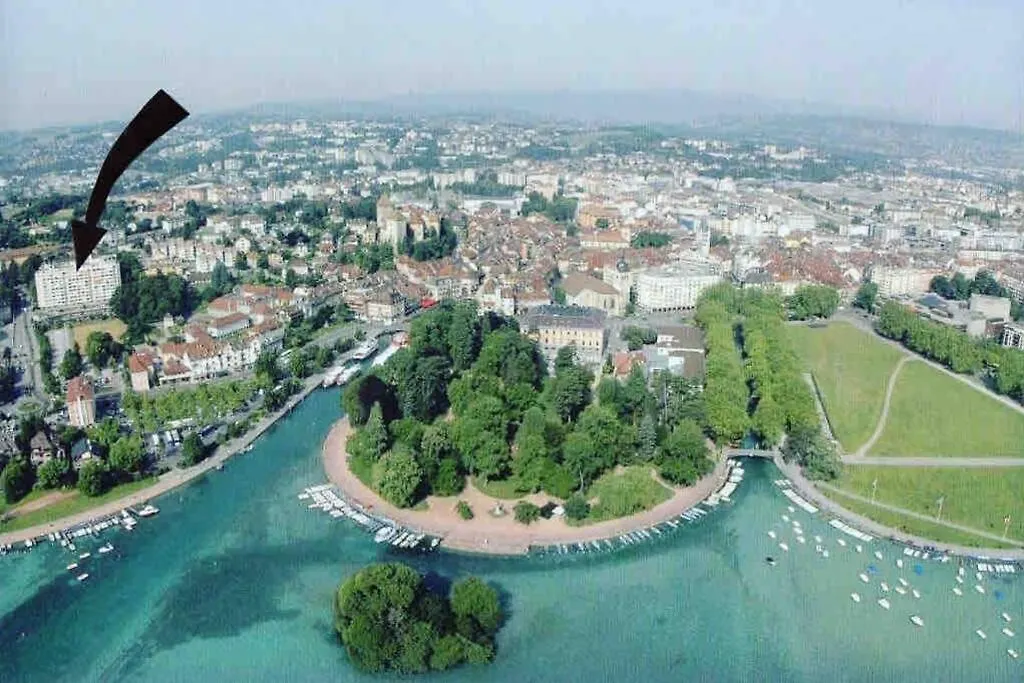 Le Panorama - Vue Lac Et Montagne Avec Parking Annecy Apartment