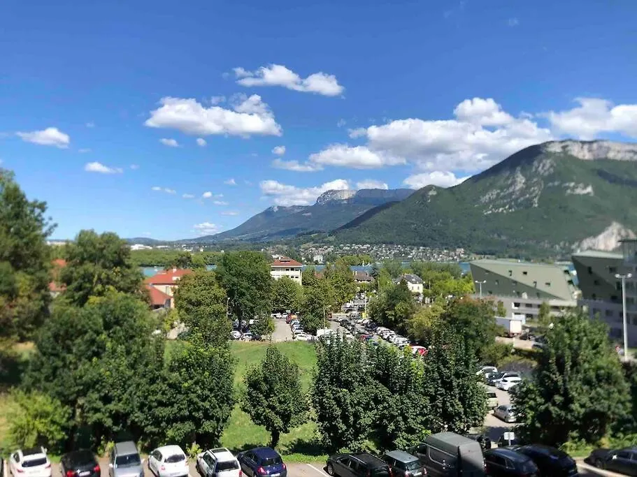 Le Panorama - Vue Lac Et Montagne Avec Parking Annecy 0*,